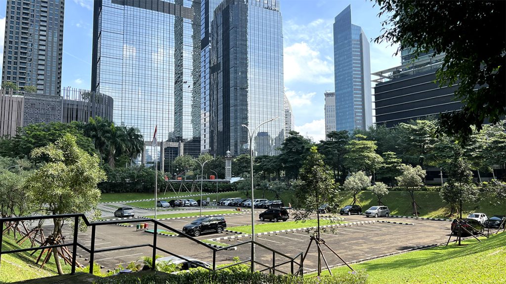 Parkir Gedung Lot 17 SCBD