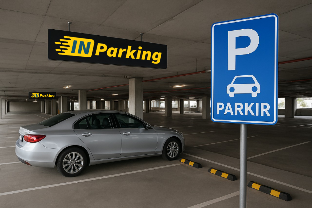 Ilustrasi IN-Parking Parkir di Hotel