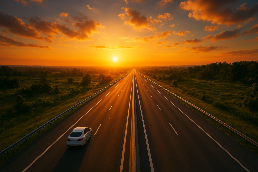 Ilustrasi Jalan Tol Indonesia