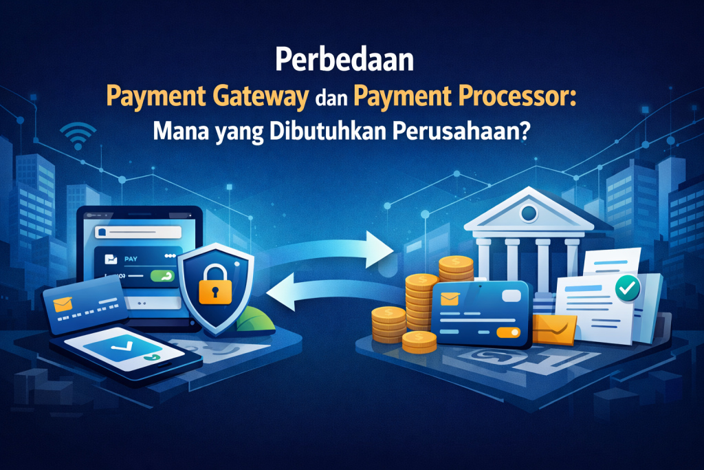 Ilustrasi Perbedaan Payment Gateway vs Payment Processor