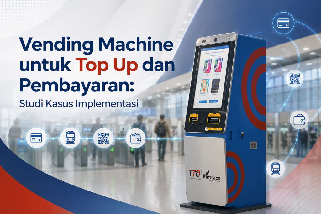 Ilustrasi Vending Machine Top Up Pembayaran