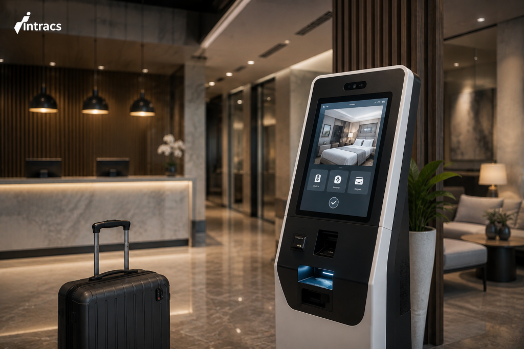 Ilustrasi Self Check-in Kiosk