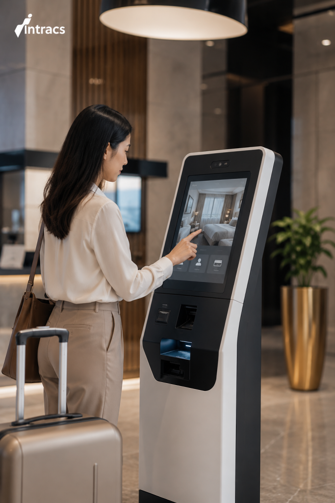 Ilustrasi Self Check-in Kiosk